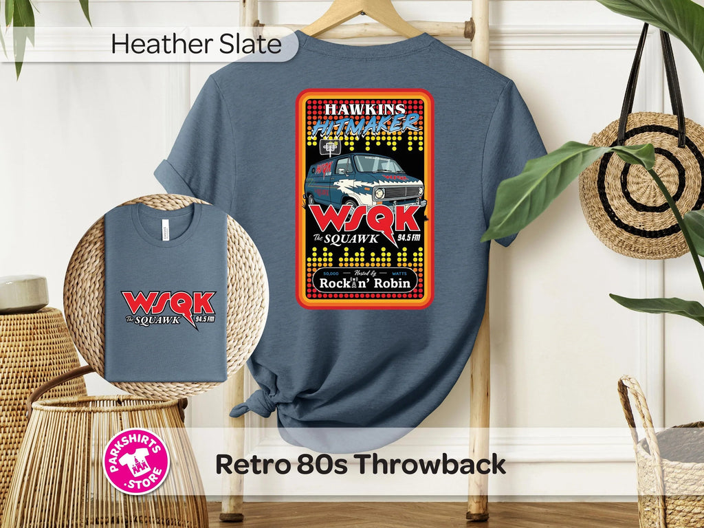 Stranger Things WSQK Adult Shirt – Front & Back product image 4