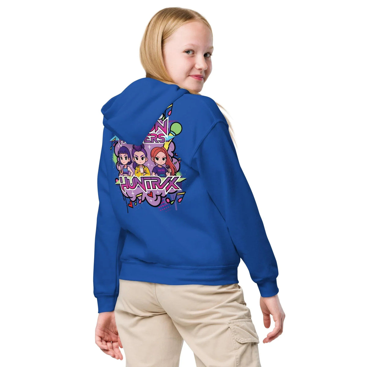 K-Pop Demon Hunters Youth Hoodie | Anime Graphic Sweatshirt product image 7