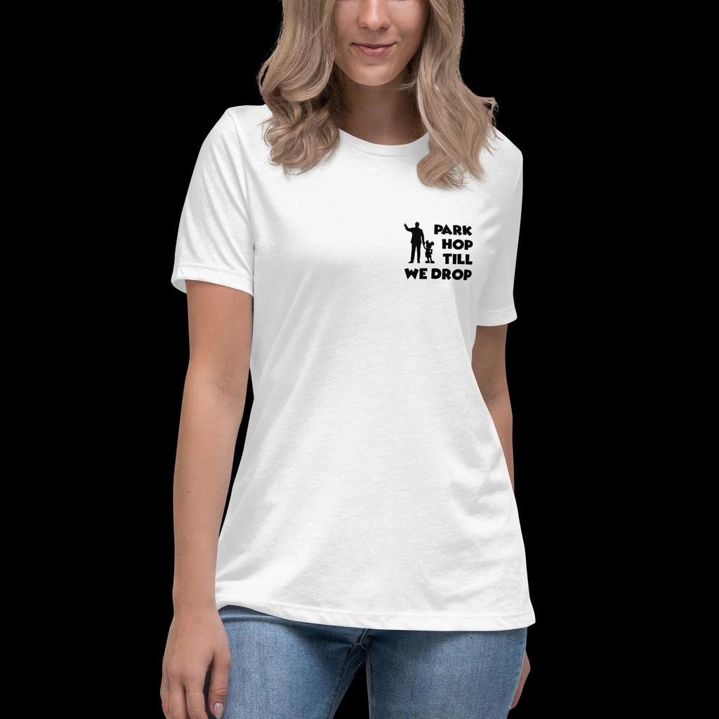 Park Hop Till We Drop Women’s Shirt – Front & Back product image 8