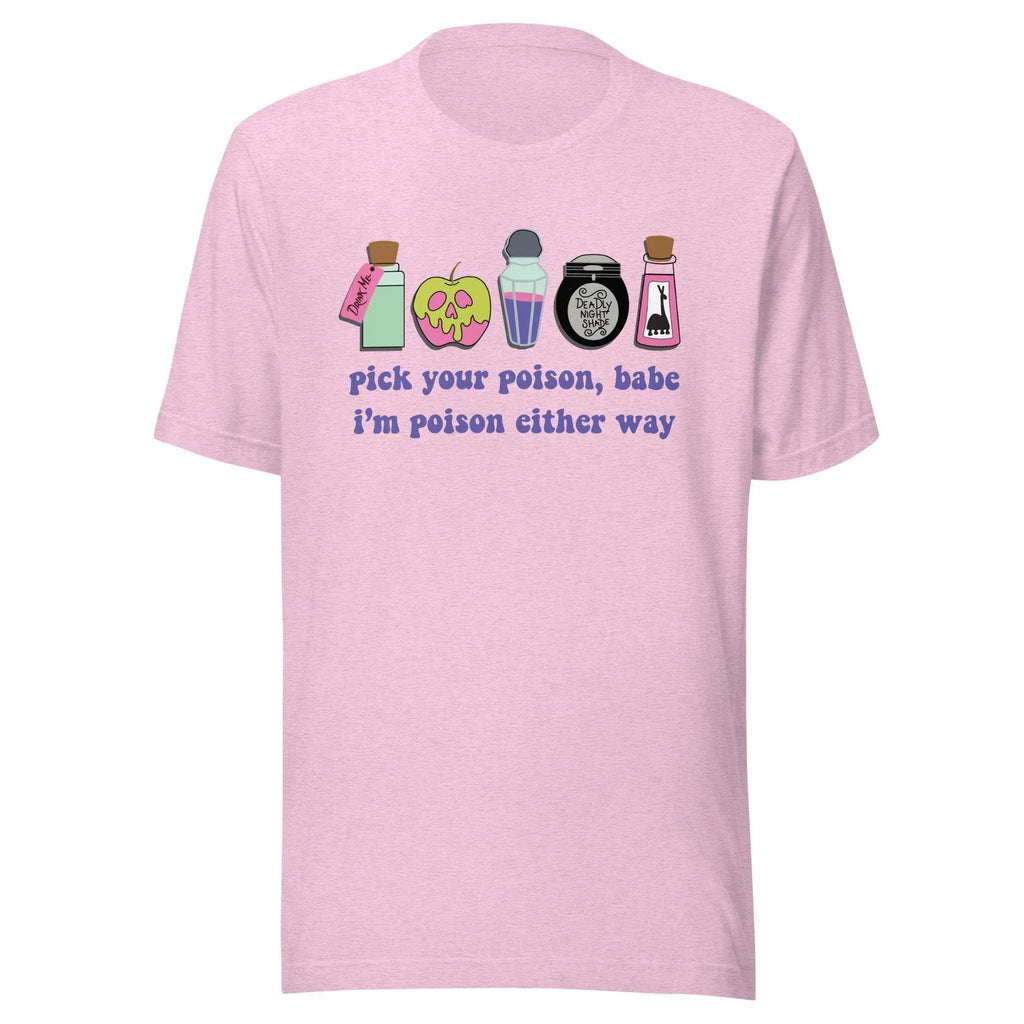 Pick Your Poison Adult Shirt product image 6