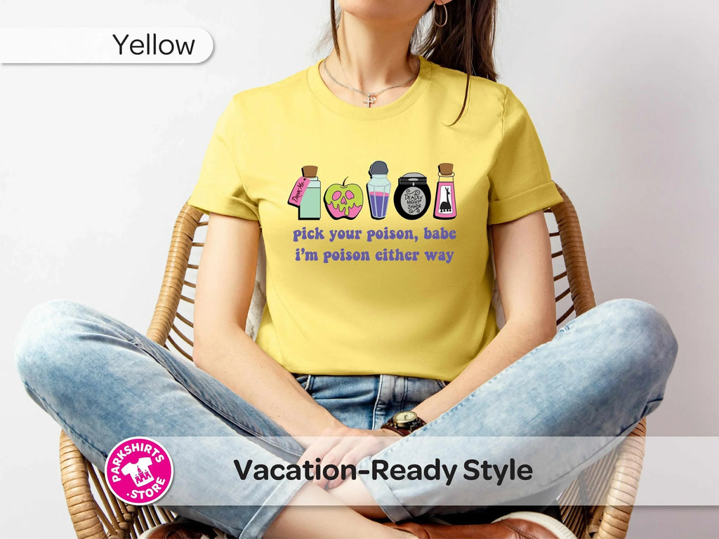Pick Your Poison Adult Shirt product image 3