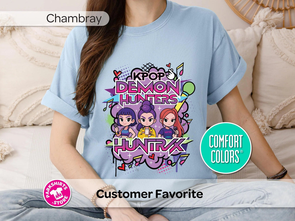 K-Pop Anime Adult Shirt – Demon Hunter product image 8