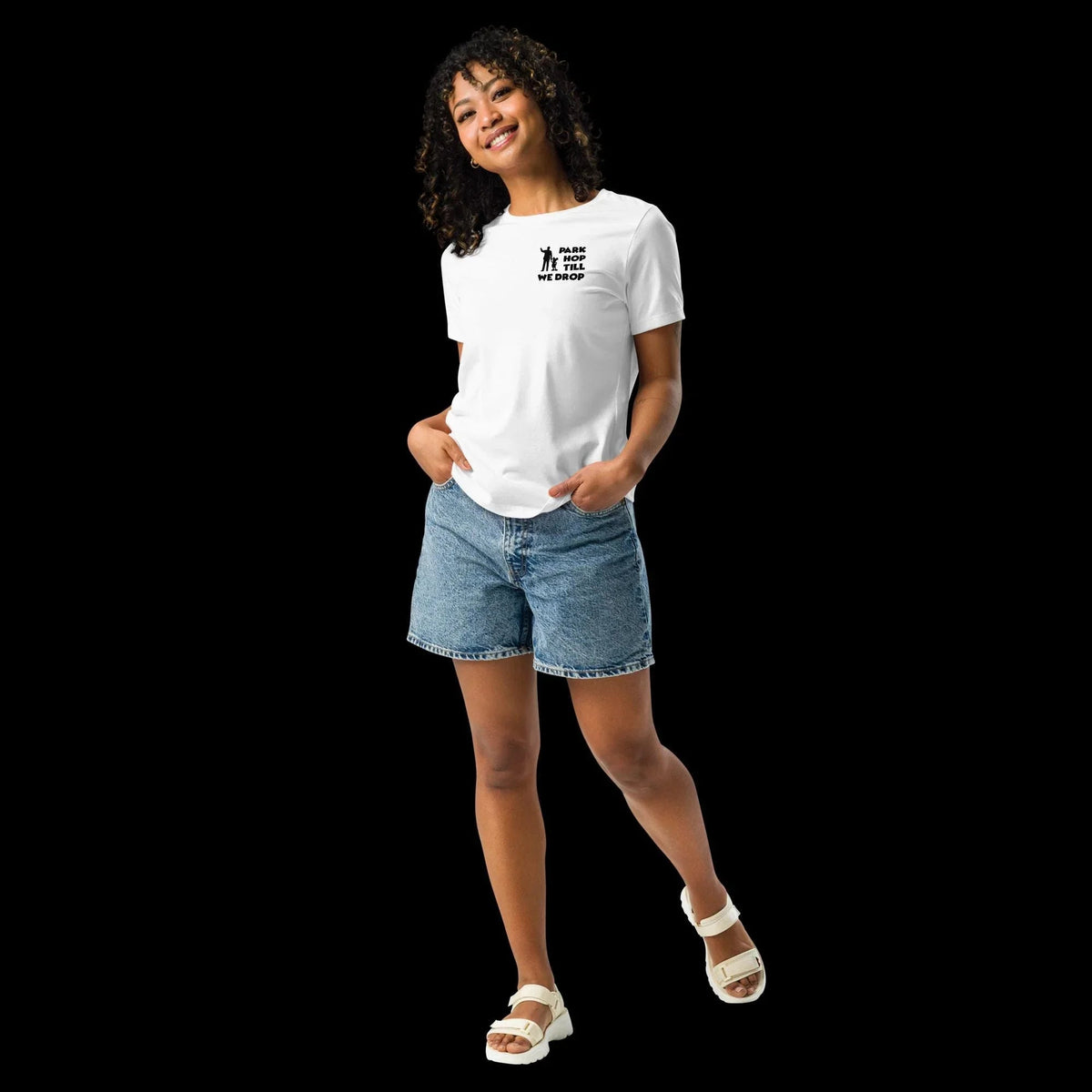 Park Hop Till We Drop Women’s Shirt – Front & Back product image 10
