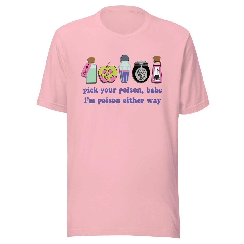 Pick Your Poison Adult Shirt product image 8