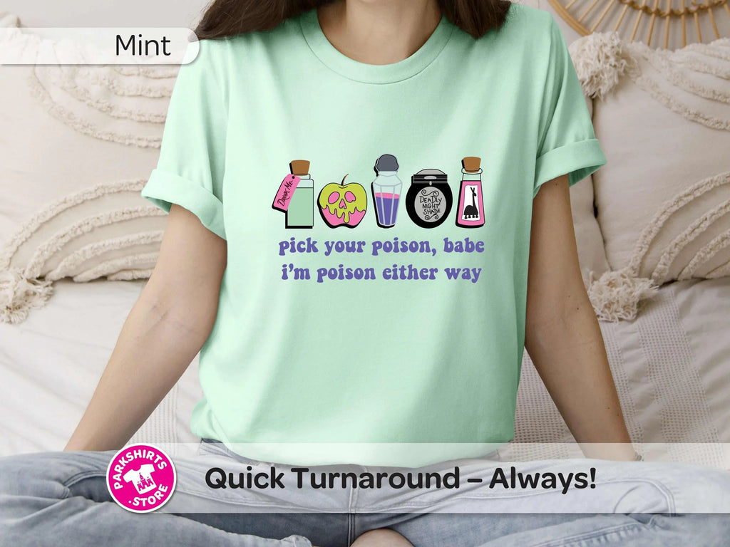Pick Your Poison Adult Shirt product image 2