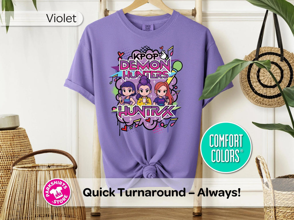 K-Pop Anime Adult Shirt – Demon Hunter product image 7