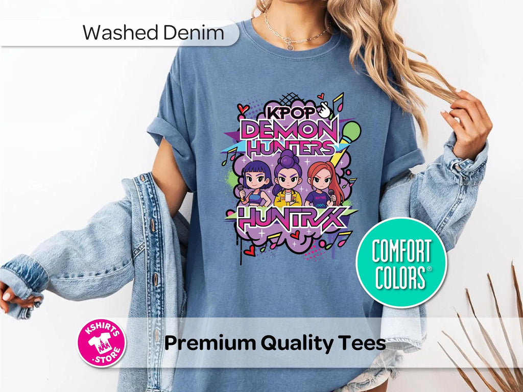 K-Pop Anime Adult Shirt – Demon Hunter product image 1