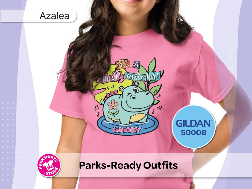 Disney Kids Winking Hippo T-Shirt | Classic Park Attraction product image 3