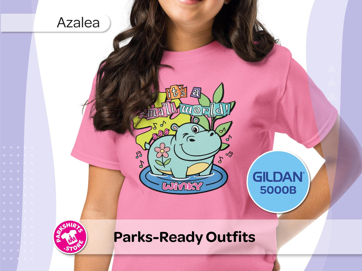 Disney Kids Winking Hippo T-Shirt | Classic Park Attraction product image 3