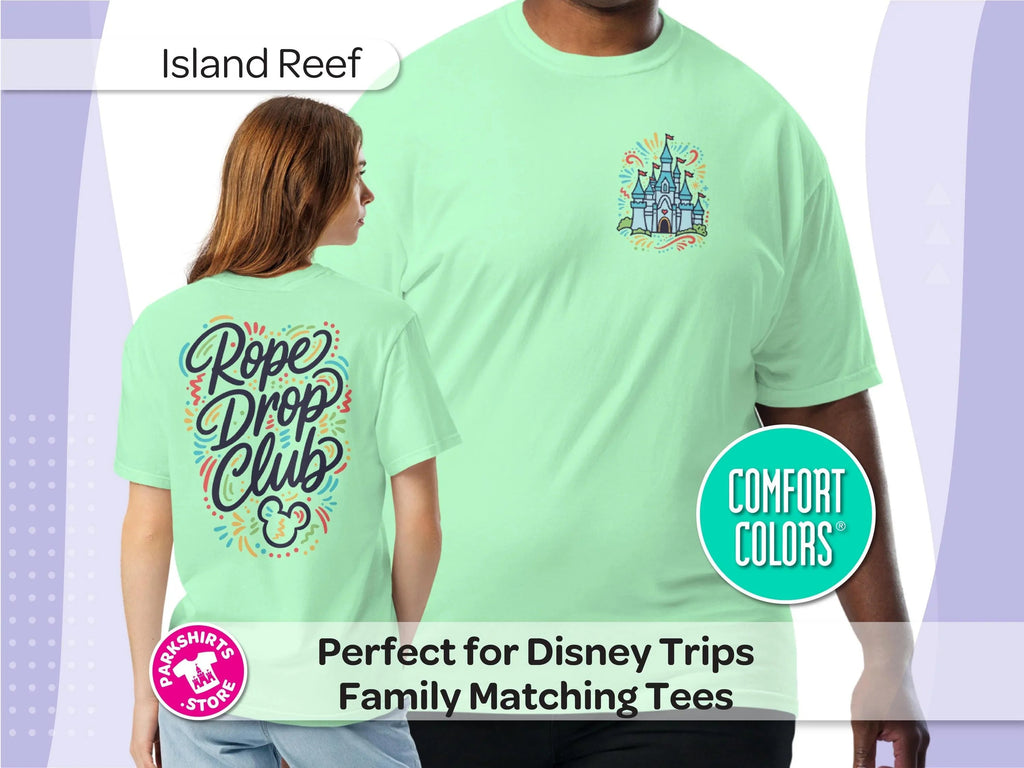 Disney Rope Drop Club Shirt | Castle Front & Back Tee product image 9
