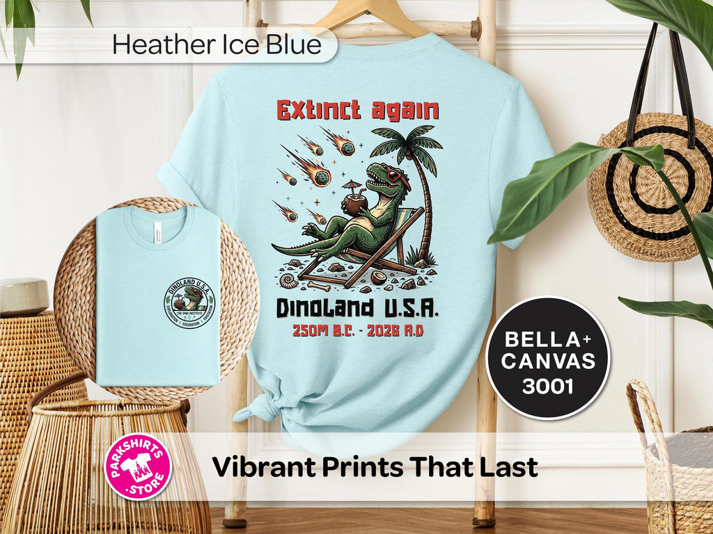 Dinoland Extinct Again Adult Shirt product image 8
