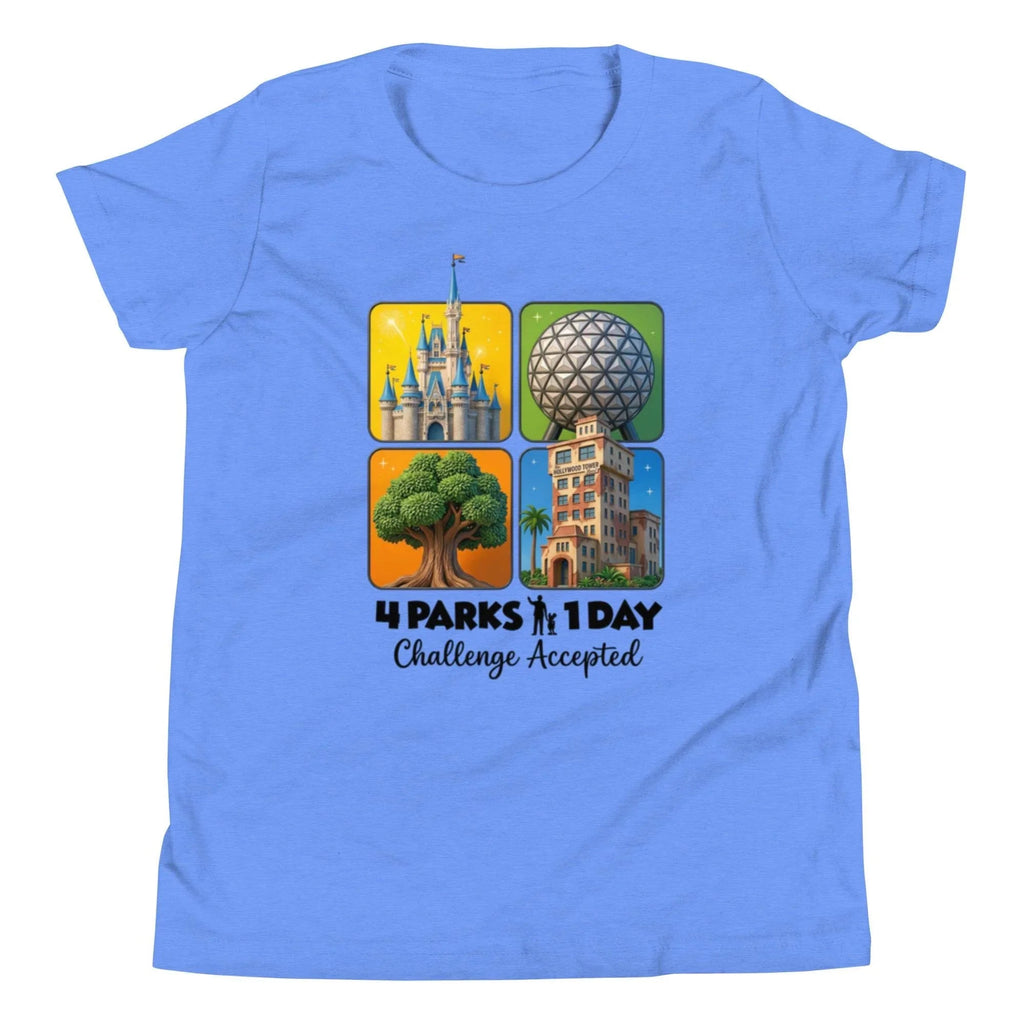 4 Parks 1 Day Youth Shirt – 4 Square Design product image 10