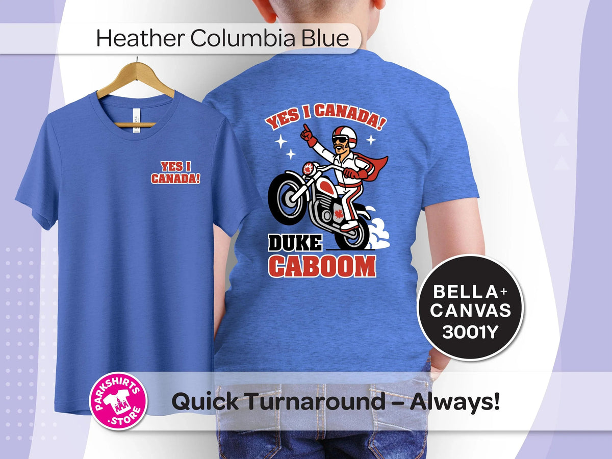 Duke Caboom Youth Shirt – Yes I Canada product image 3