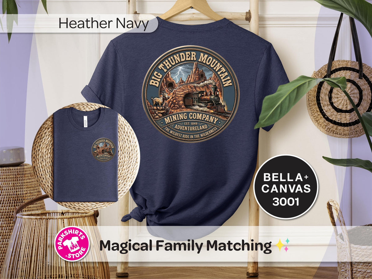 Big Thunder Mountain Adult Shirt – Front & Back product image 10