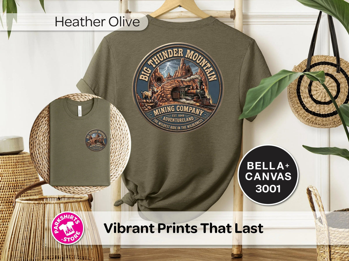 Big Thunder Mountain Adult Shirt – Front & Back product image 4
