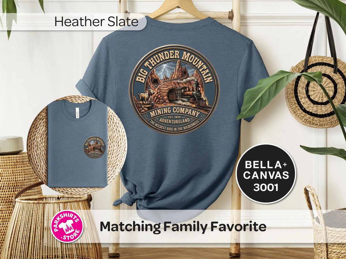 Big Thunder Mountain Adult Shirt – Front & Back product image 2