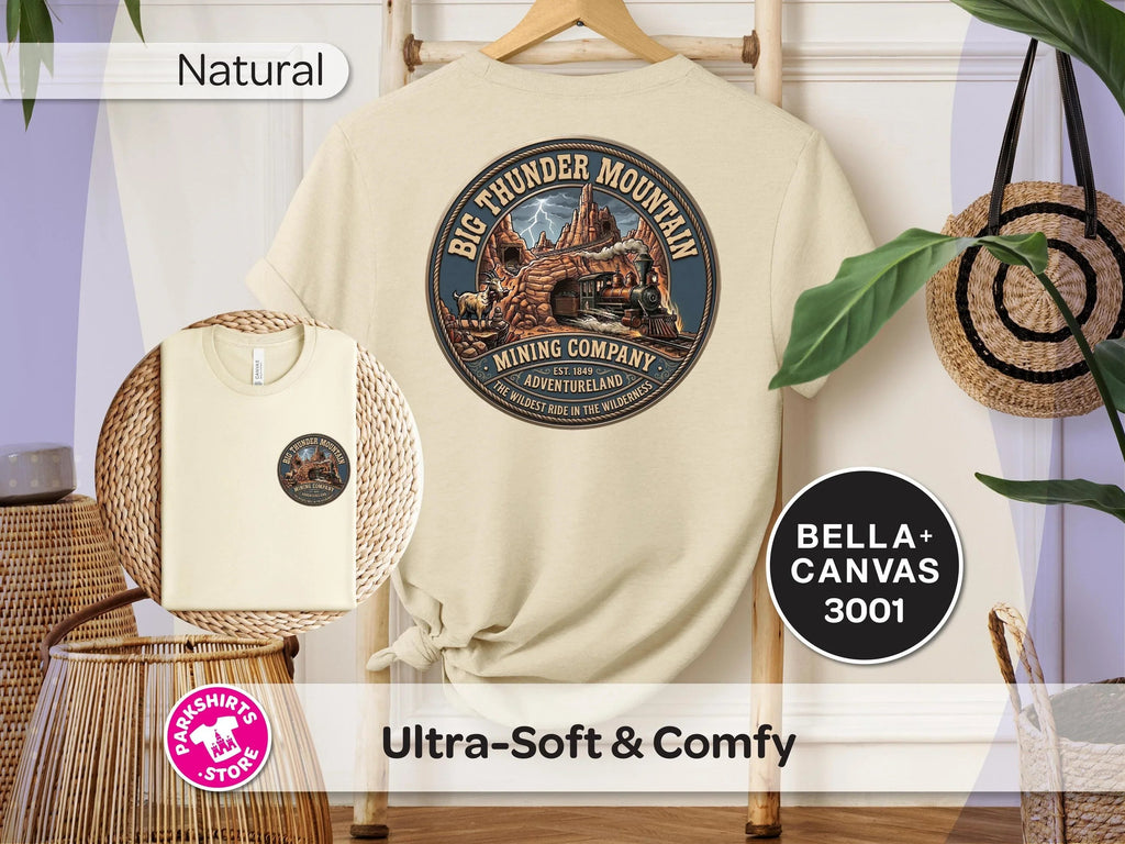 Big Thunder Mountain Adult Shirt – Front & Back product image 3