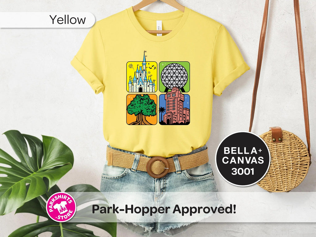 4 Parks Adult Shirt – 4 Square Icons product image 5