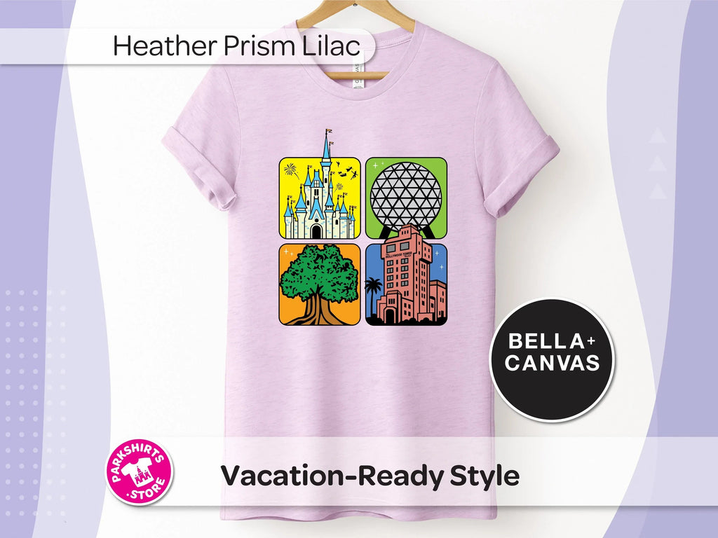 4 Parks Adult Shirt – 4 Square Icons product image 10