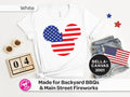 Patriotic Mickey Head Shirt | American Flag Graphic Tee product image 1