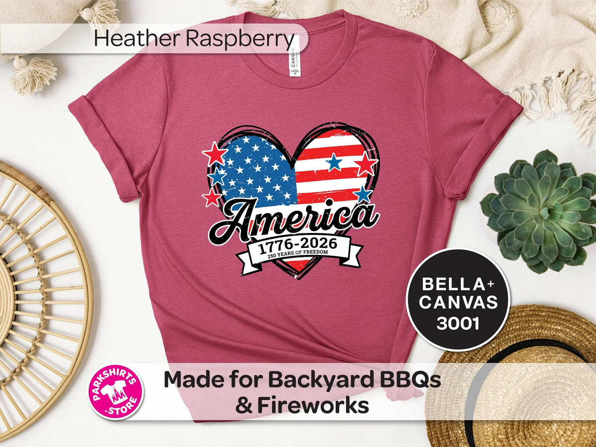 America 250 Shirt | 1776 2026 Patriotic Tee | Years of product image 7
