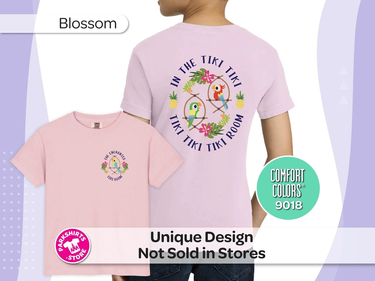 Enchanted Tiki Room Youth Shirt, Disney Adventureland Tee product image 6