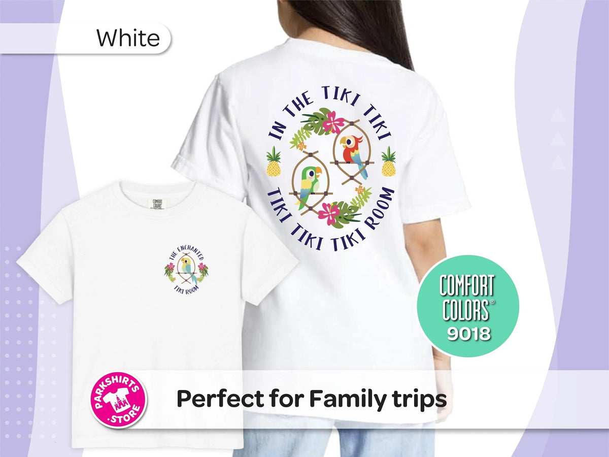 Enchanted Tiki Room Youth Shirt, Disney Adventureland Tee product image 1