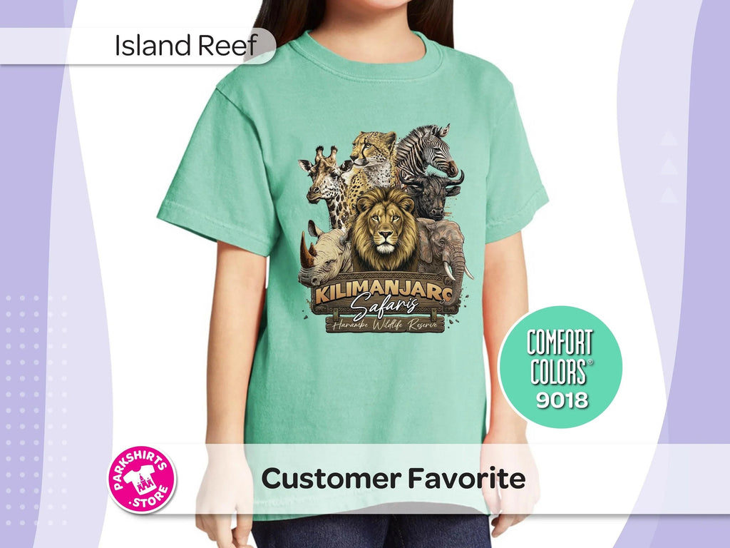 Kilimanjaro Safaris Youth Shirt, Disney Animal Kingdom Kids product image 7