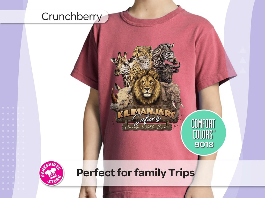 Kilimanjaro Safaris Youth Shirt, Disney Animal Kingdom Kids product image 4