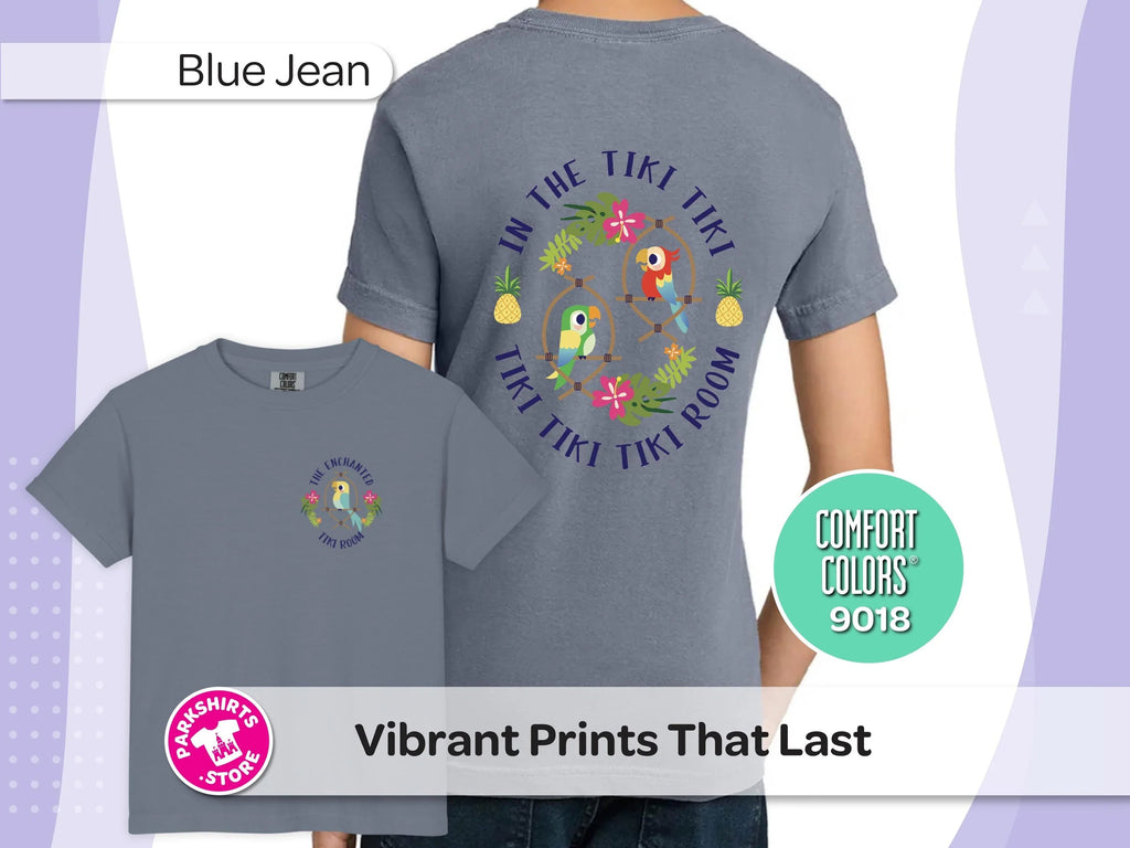 Enchanted Tiki Room Youth Shirt, Disney Adventureland Tee product image 8