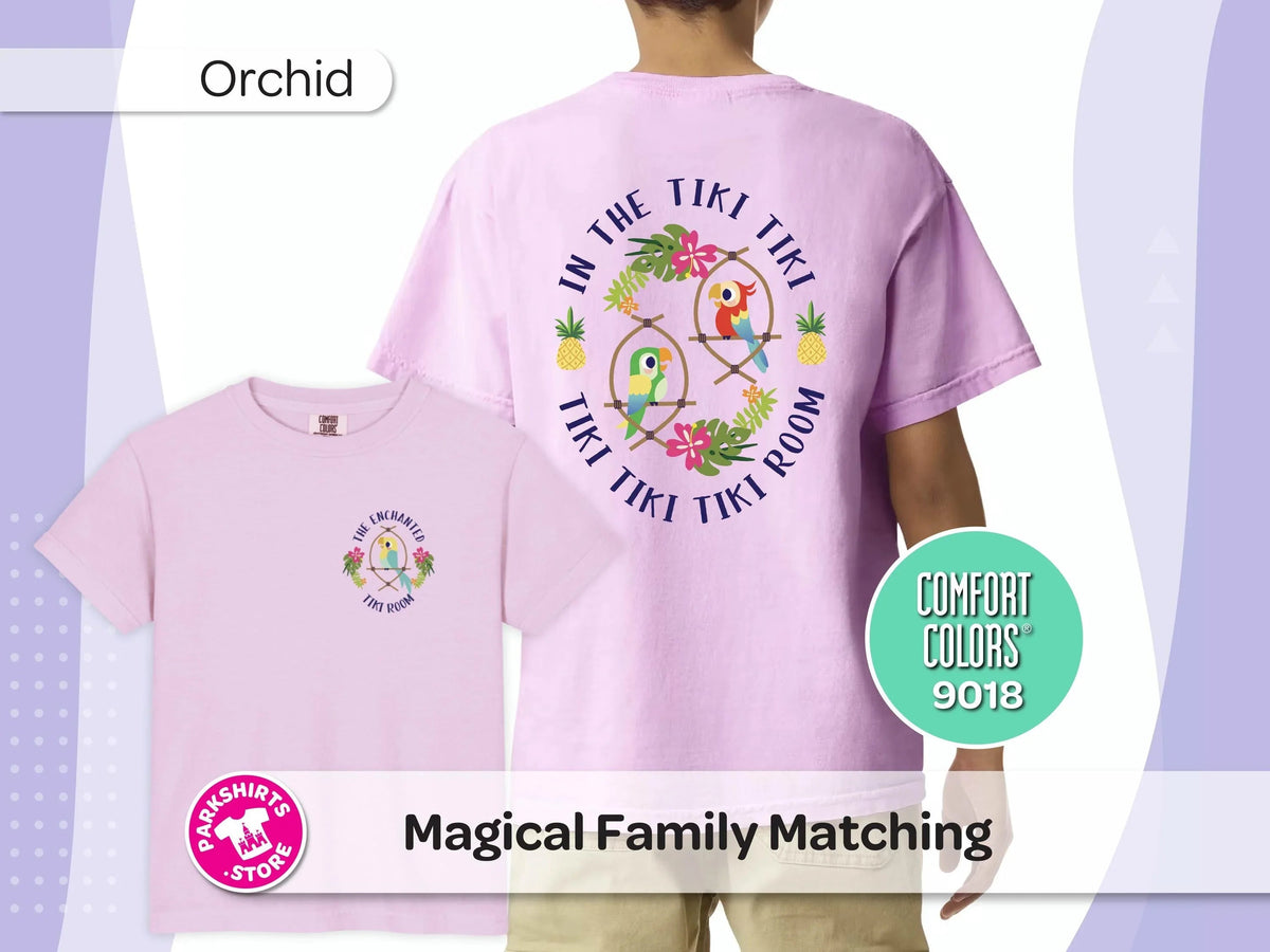 Enchanted Tiki Room Youth Shirt, Disney Adventureland Tee product image 5