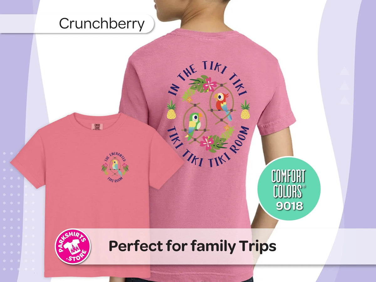 Enchanted Tiki Room Youth Shirt, Disney Adventureland Tee product image 7