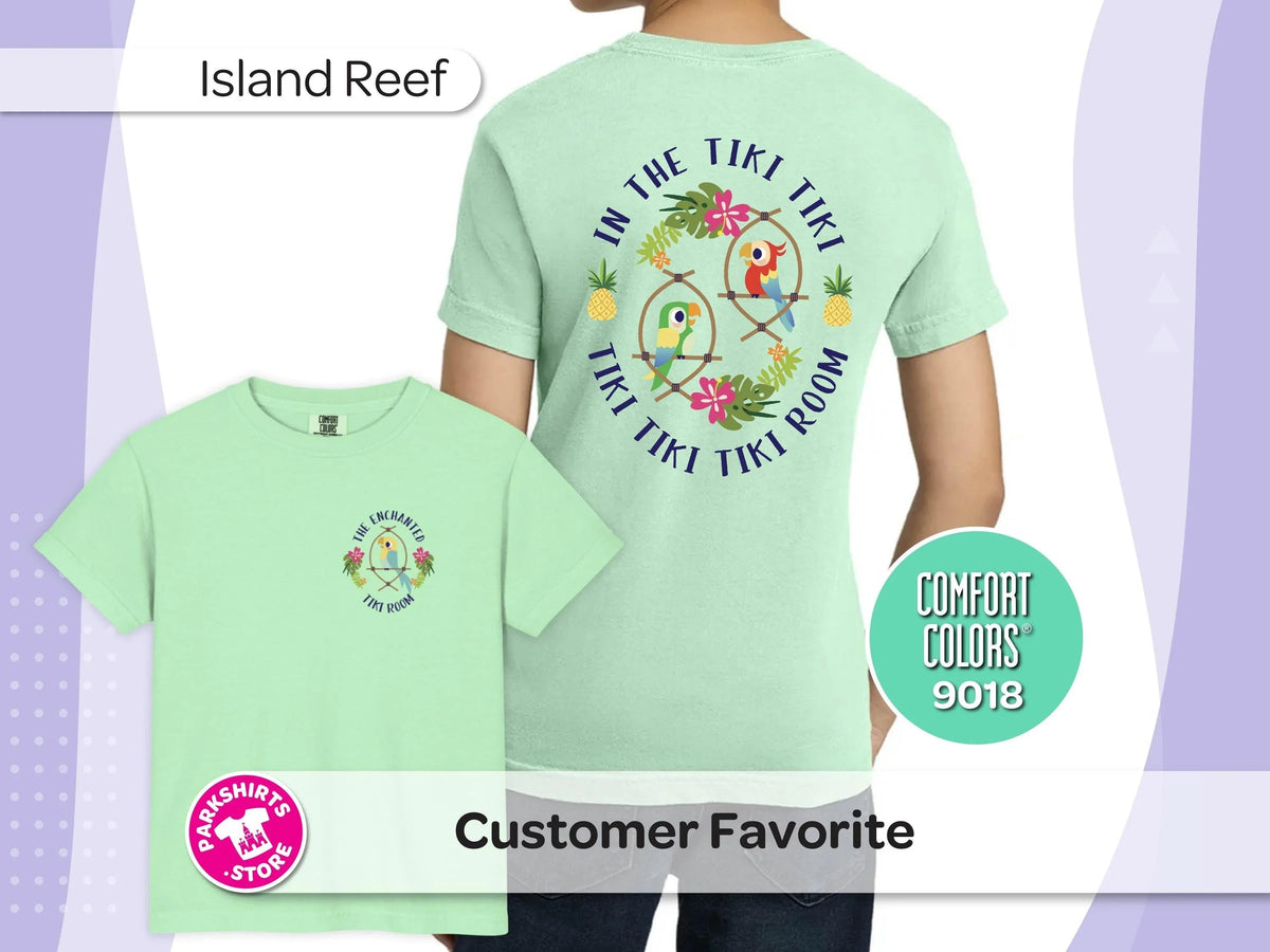 Enchanted Tiki Room Youth Shirt, Disney Adventureland Tee product image 3