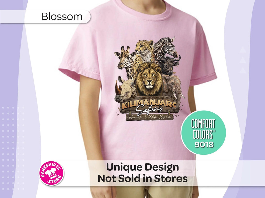 Kilimanjaro Safaris Youth Shirt, Disney Animal Kingdom Kids product image 8