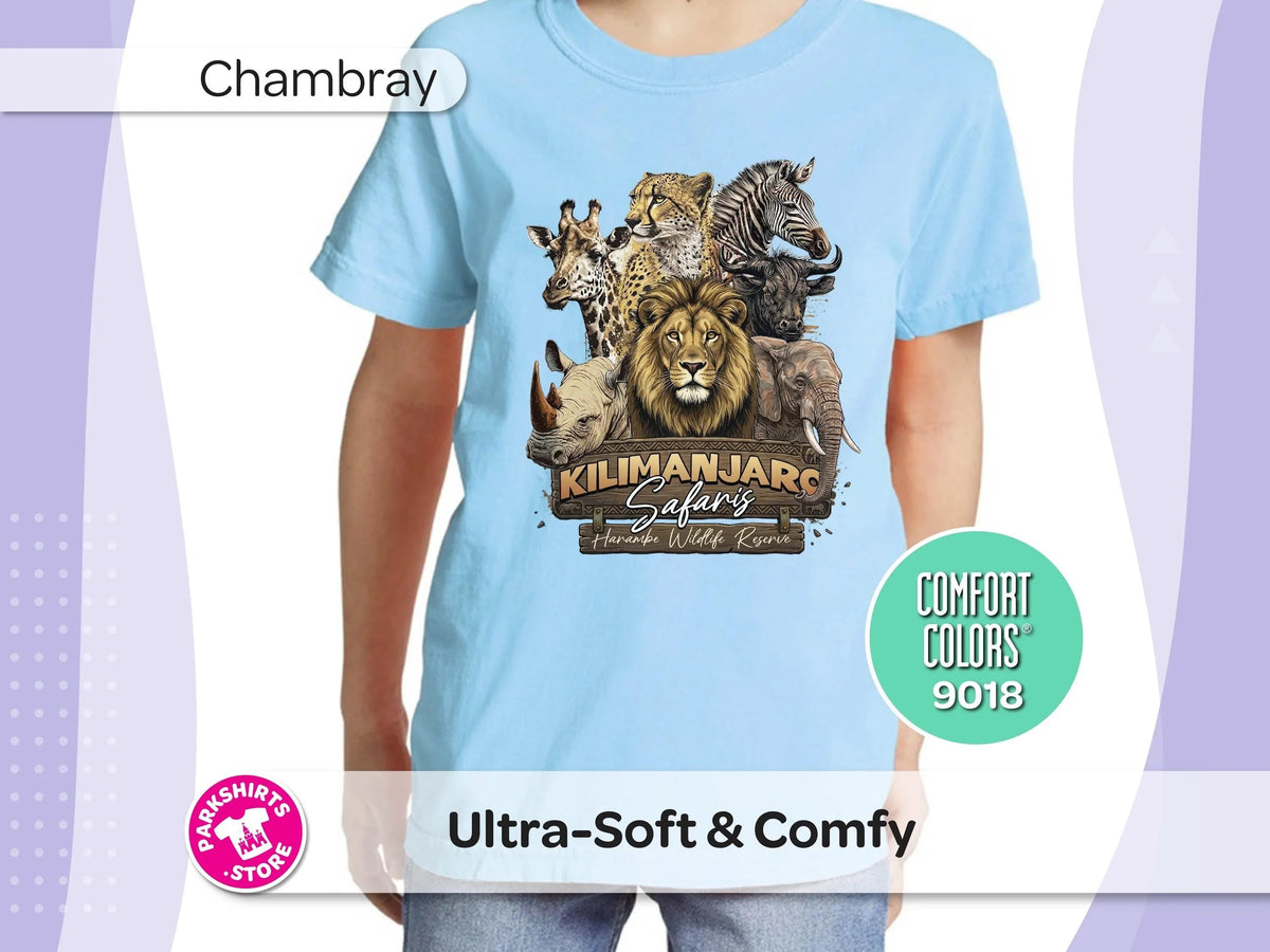 Kilimanjaro Safaris Youth Shirt, Disney Animal Kingdom Kids product image 3