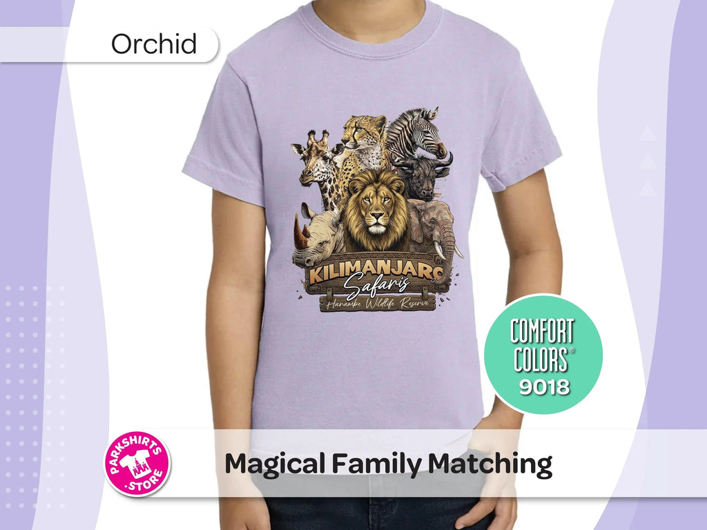 Kilimanjaro Safaris Youth Shirt, Disney Animal Kingdom Kids product image 2
