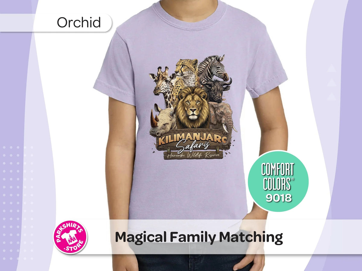 Kilimanjaro Safaris Youth Shirt, Disney Animal Kingdom Kids product image 2