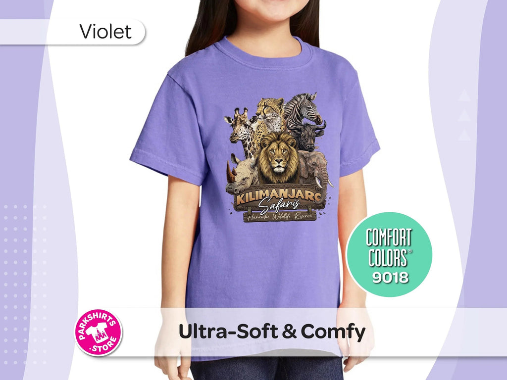 Kilimanjaro Safaris Youth Shirt, Disney Animal Kingdom Kids product image 5
