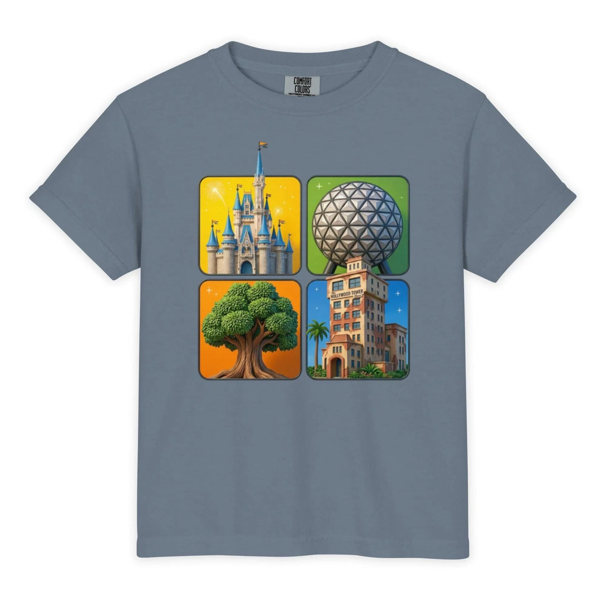 Disney World 4 Parks Youth Shirt, 4 Kids Tee, Magic Kingdom product image 9