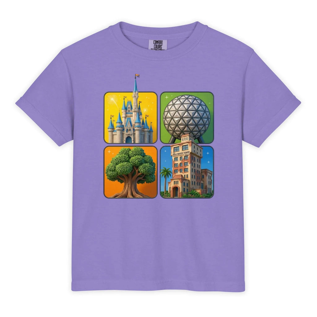 Disney World 4 Parks Youth Shirt, 4 Kids Tee, Magic Kingdom product image 10