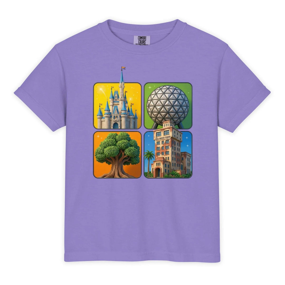 Disney World 4 Parks Youth Shirt, 4 Kids Tee, Magic Kingdom product image 10