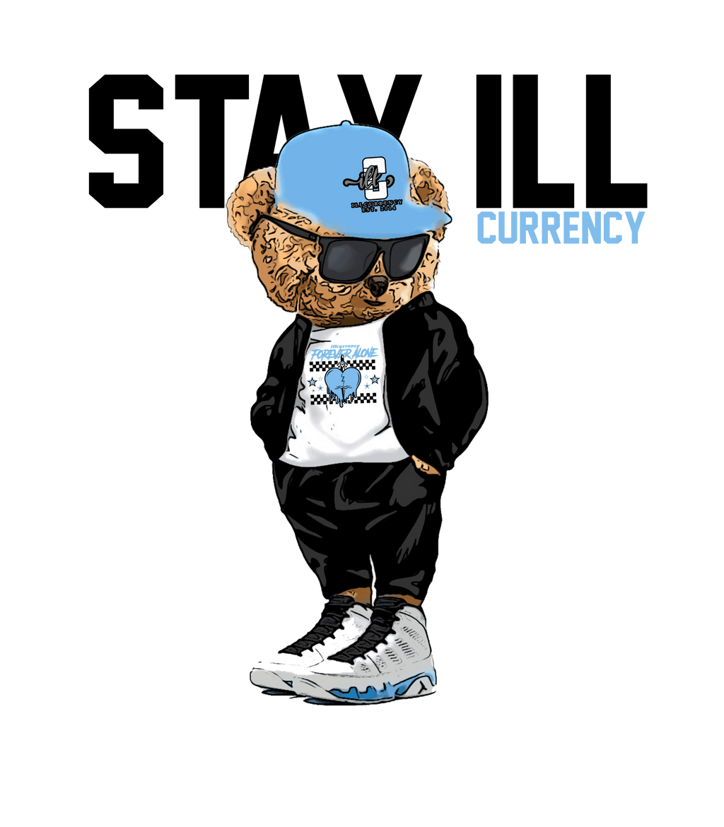 Air Jordan 9 “Powder Blue” | illcurrency White T-Shirt (ill product image 1