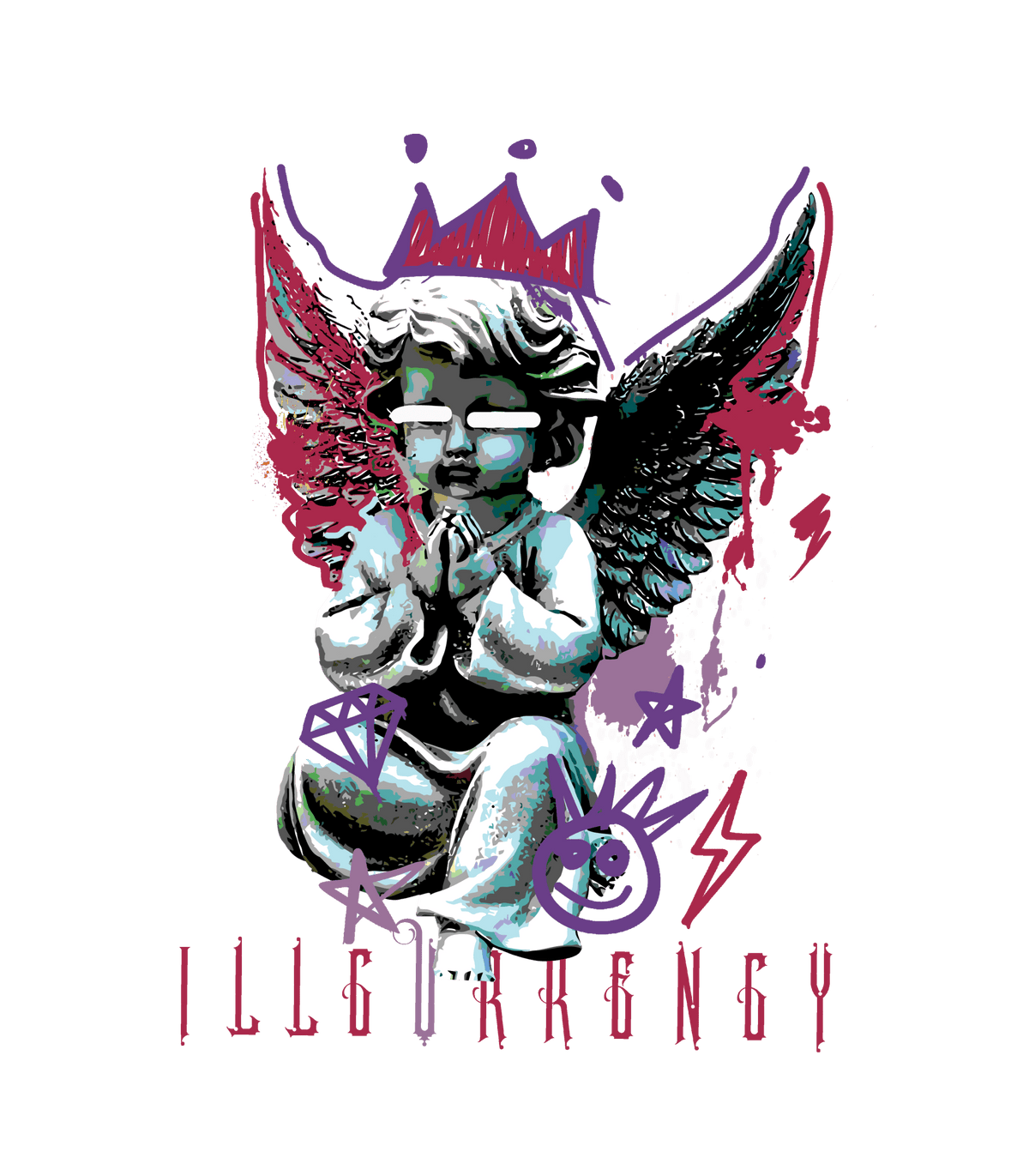 Nike Dunk Low “Plum” | illcurrency White T-Shirt (Graffiti product image 1