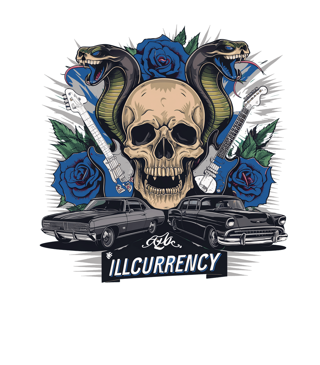 Air Jordan 4 “Military Blue” | illcurrency White T-Shirt product image 1