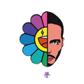 J Balvin x Air Jordan 3 Rio Black T-Shirt (J Flower) product image 1