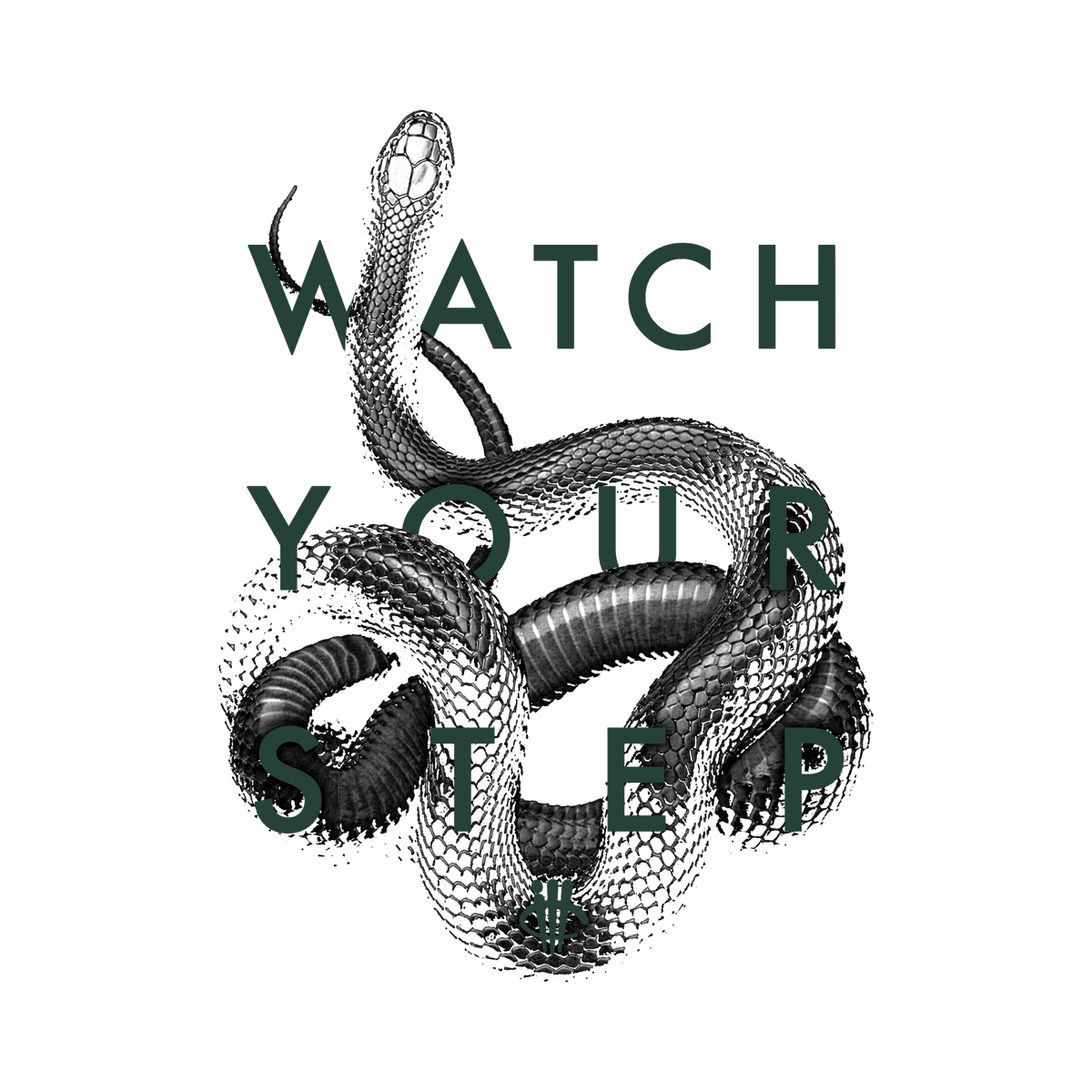 Nike Dunk Low Michigan State Black T-Shirt (Watch Your Step) product image 1