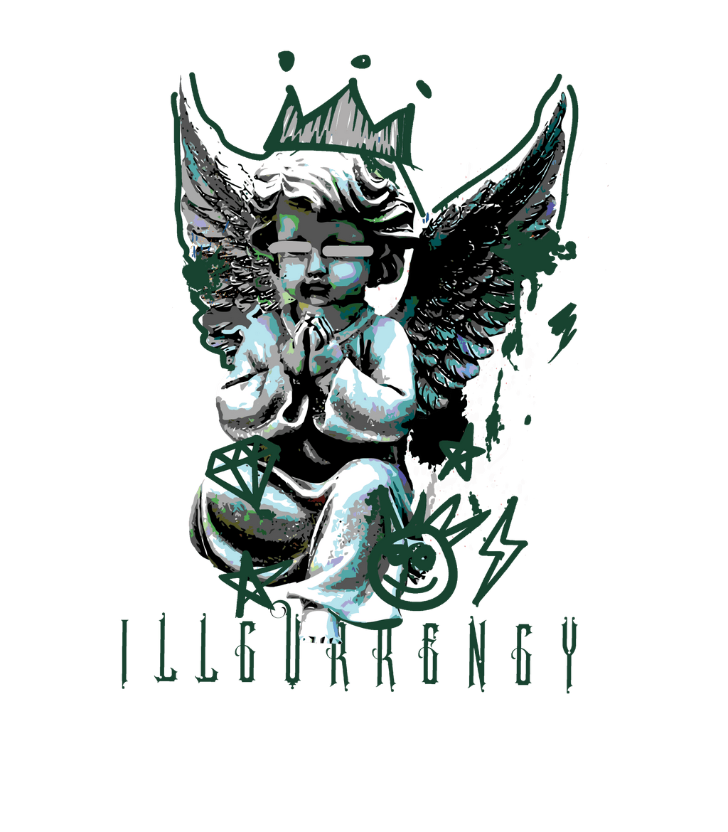Nike Dunk Low Michigan State White T-Shirt (Graffiti Angel) product image 1