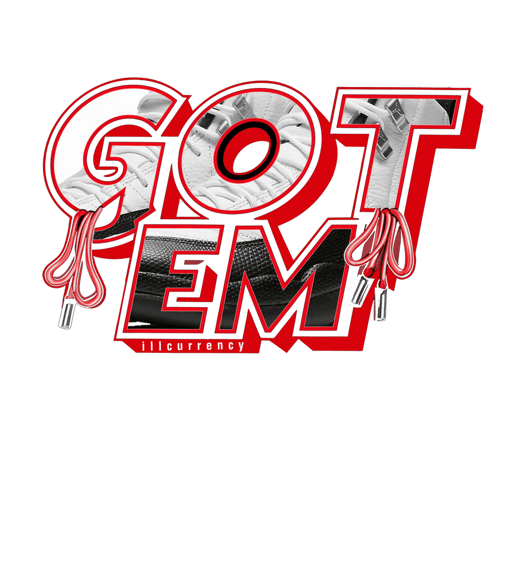 Air Jordan 12 “Red Taxi” Black T-Shirt (Got Em)| illcurrency product image 1