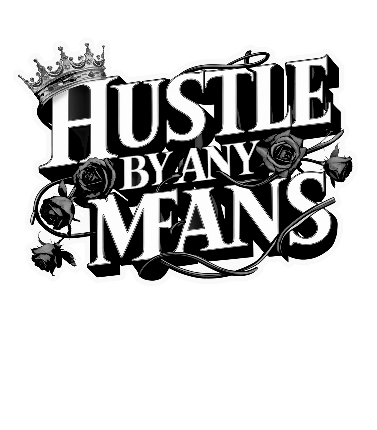 Air Jordan 6 Reverse Oreo White T-Shirt (Hustle By Any product image 1
