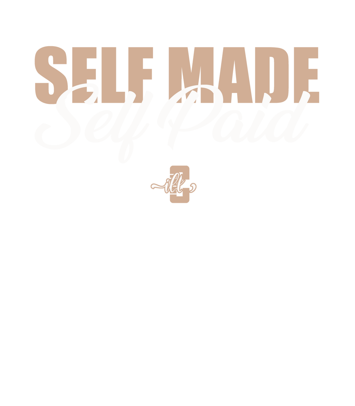 Air Jordan 1 High OG Latte Black T-Shirt (Self Made Paid) product image 1